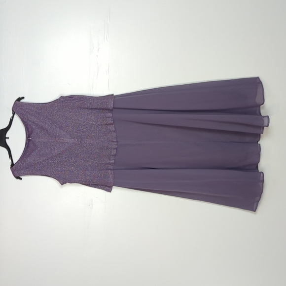 Alex Evenings Sparkly Dress With Matching Cardigan - Picture 4 of 9